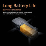 K6 Max RC Drone 4K Triple-Camera, 360° Obstacle Avoidance, Foldable Design, GPS Follow, Long Flight Time