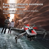 K6 Max RC Drone 4K Triple-Camera, 360° Obstacle Avoidance, Foldable Design, GPS Follow, Long Flight Time
