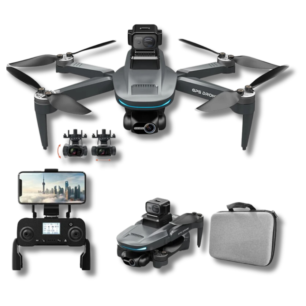 L200 PRO MAX Ultra 4K Drone, GPS, EIS Gimbal, 360° Obstacle Avoidance, 3000m Range, 25-Min Flight