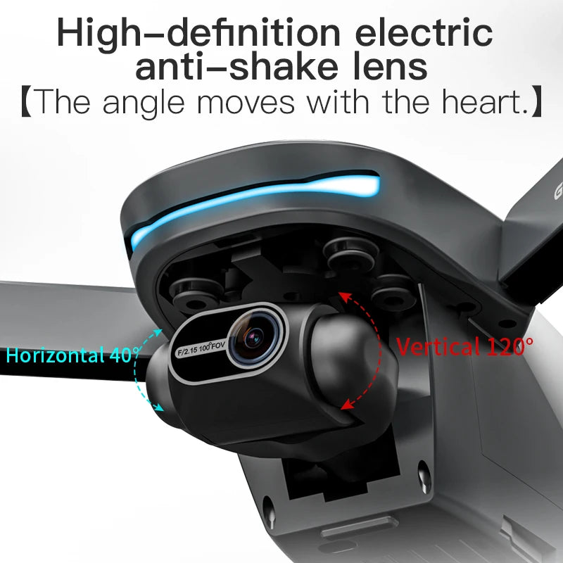L200 PRO MAX Ultra 4K Drone, GPS, EIS Gimbal, 360° Obstacle Avoidance, 3000m Range, 25-Min Flight