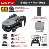 L200 PRO MAX Ultra 4K Drone, GPS, EIS Gimbal, 360° Obstacle Avoidance, 3000m Range, 25-Min Flight