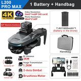 L200 PRO MAX Ultra 4K Drone, GPS, EIS Gimbal, 360° Obstacle Avoidance, 3000m Range, 25-Min Flight