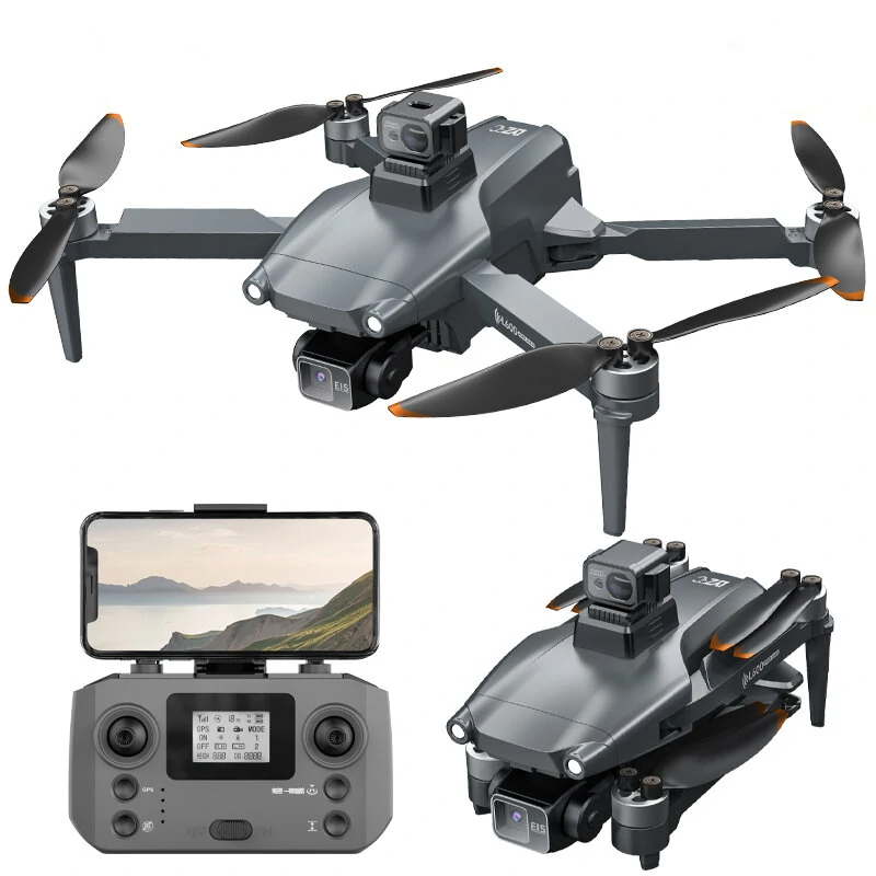 L600 PRO MAX GPS 5G Drone, Ultra 4K Dual Camera, Brushless Motors, Obstacle Avoidance, Long Flight Range