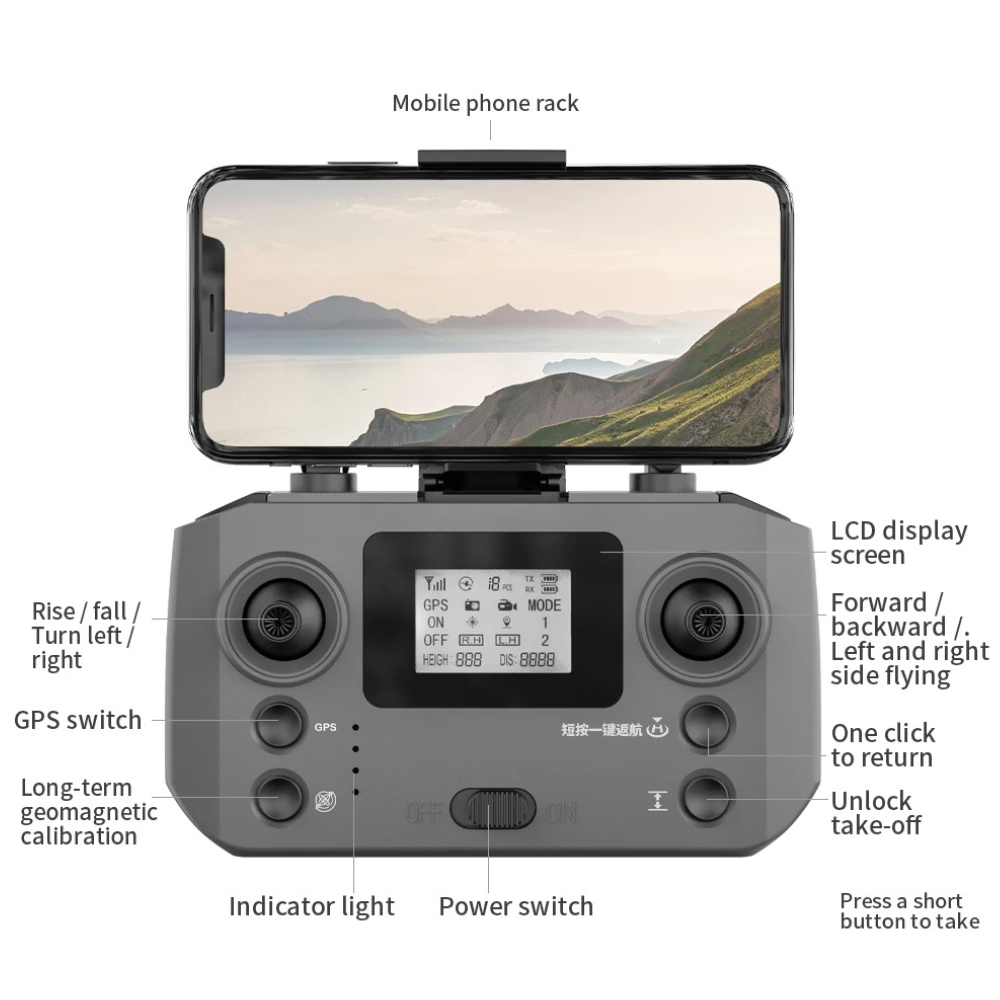 L600 PRO MAX GPS 5G Drone, Ultra 4K Dual Camera, Brushless Motors, Obstacle Avoidance, Long Flight Range