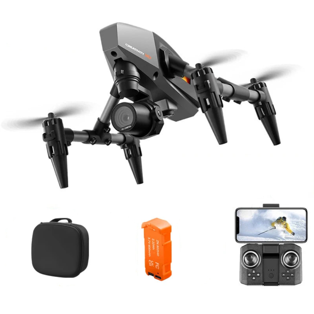 XD1 Mini Drone 4K Dual Camera, Optical Flow, WiFi FPV, Altitude Hold, 360° Flips, Headless Mode, Portable