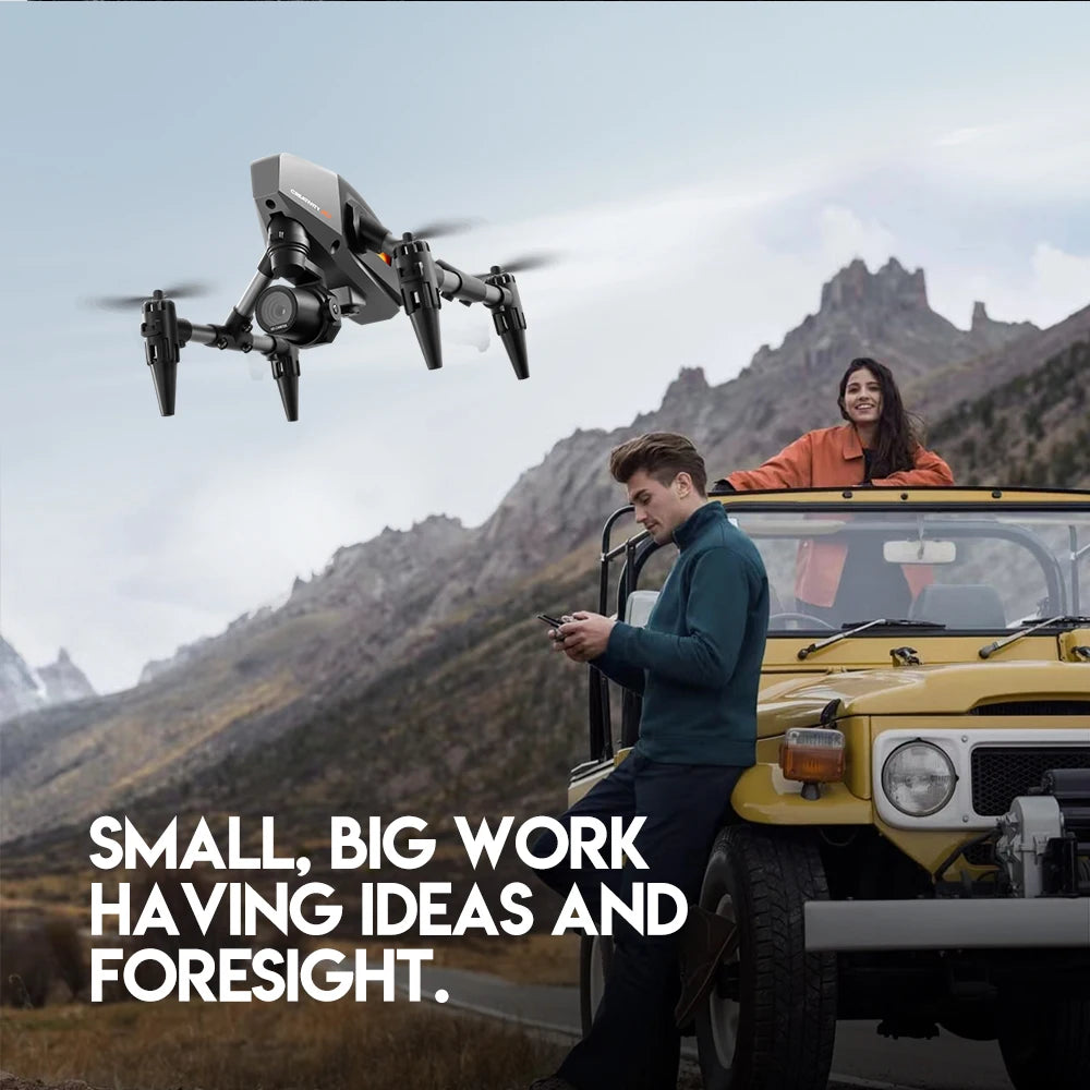 XD1 Mini Drone 4K Dual Camera, Optical Flow, WiFi FPV, Altitude Hold, 360° Flips, Headless Mode, Portable