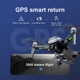 RG106 PRO Drone 8K HD Dual Camera 3 Axis Brushless Dron 5G GPS Return Home 3000Meters Flying Foldable Quadcopter Drone Toy