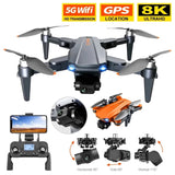 RG106 PRO Drone 8K HD Dual Camera 3 Axis Brushless Dron 5G GPS Return Home 3000Meters Flying Foldable Quadcopter Drone Toy