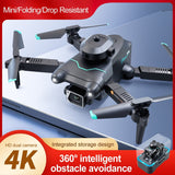 S96 Mini Drone 4K HD Camera Obstacle Avoidance Optical Flow Helicopter Foldable RC Quadcopter Airplane Remote Control Toys for Kids - YouDrone.co.uk
