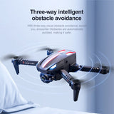 K108 Mini Infrared Obstacle Avoidance Drone 4K Profession Dual Camera Dynamic Lighting Folding Fixed Height Dron - YouDrone.co.uk
