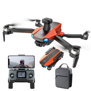 X22 Brushless Motor RC Drone GPS Positioning 3-Axis Gimbal 6K Dual HD Camera Foldable Obstacle Avoidance Quadcopter Drones - YouDrone.co.uk