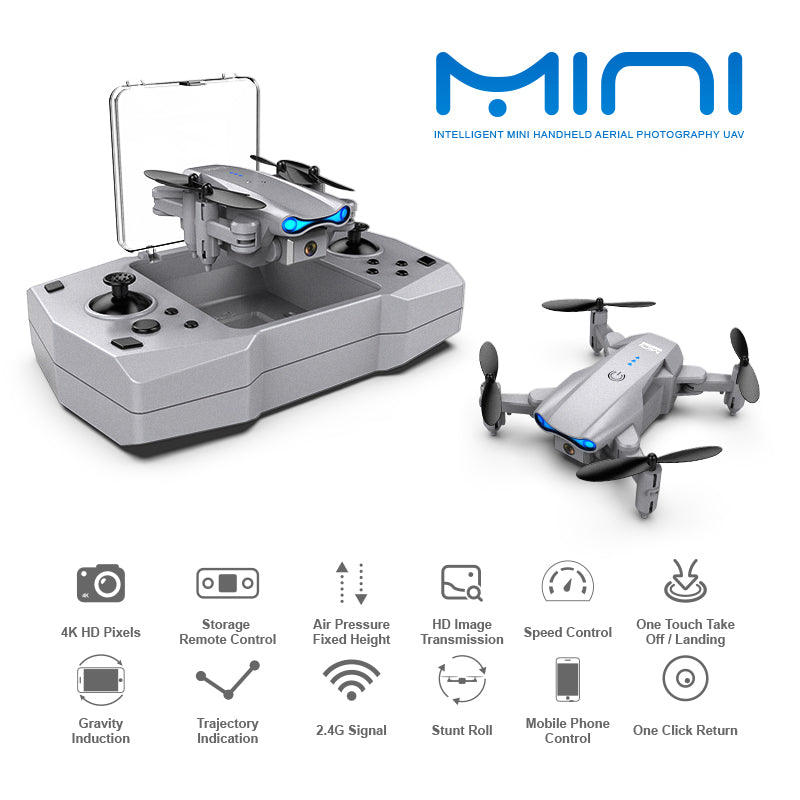 KY906 Mini Drone 4K Professional Dual Camera - YouDrone.co.uk