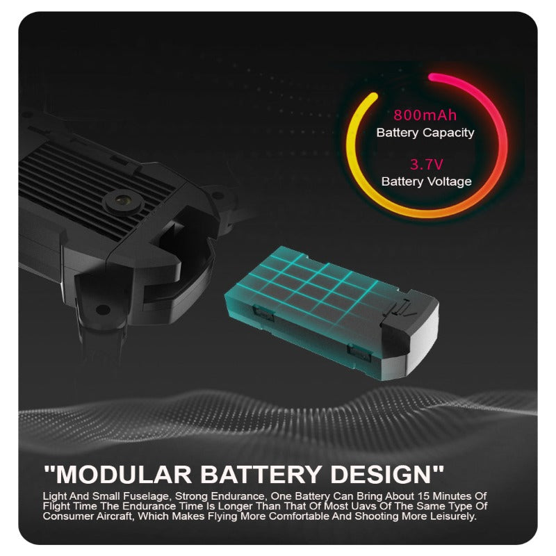 KY906 Mini Drone 4K Professional Dual Camera - YouDrone.co.uk