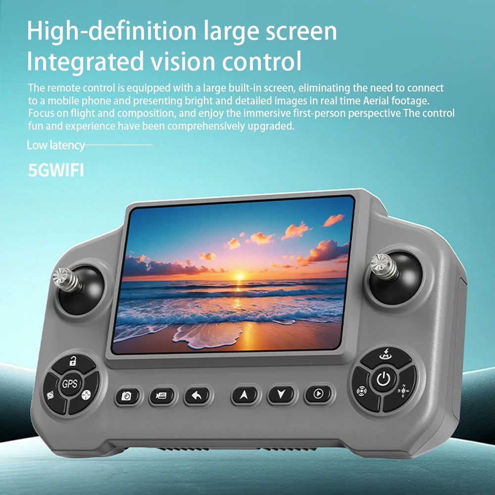 A1R 3S GPS Drone 8K Camera, Screen Remote Controller, 360 Laser Obstacle Avoidance, Brushless Motor, 5G WiFi, 1500m FPV Range