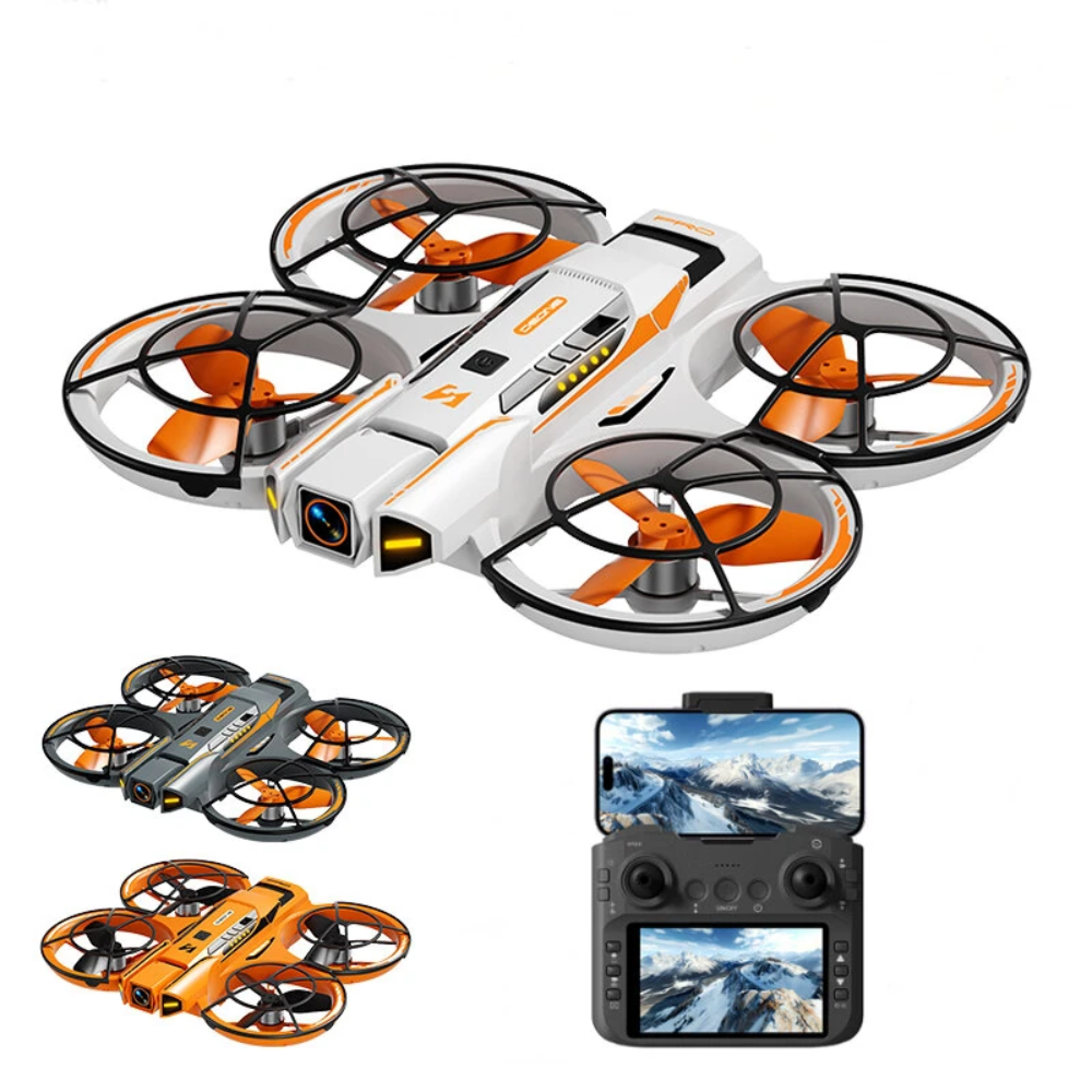 A21Pro Drone 8K HD Camera, 5.6-Inch Screen Remote Controller, 180° Adjustable Camera, 1104 Brushless Motor, Optical Flow, 5.8G FPV, 3000m Control Range