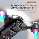 A22 Max 8K ESC Dual Camera Drone, 5G HD Transmission, Brushless Motor, Obstacle Avoidance, Optical Localization, Carbon Fiber Design, Screen Remote