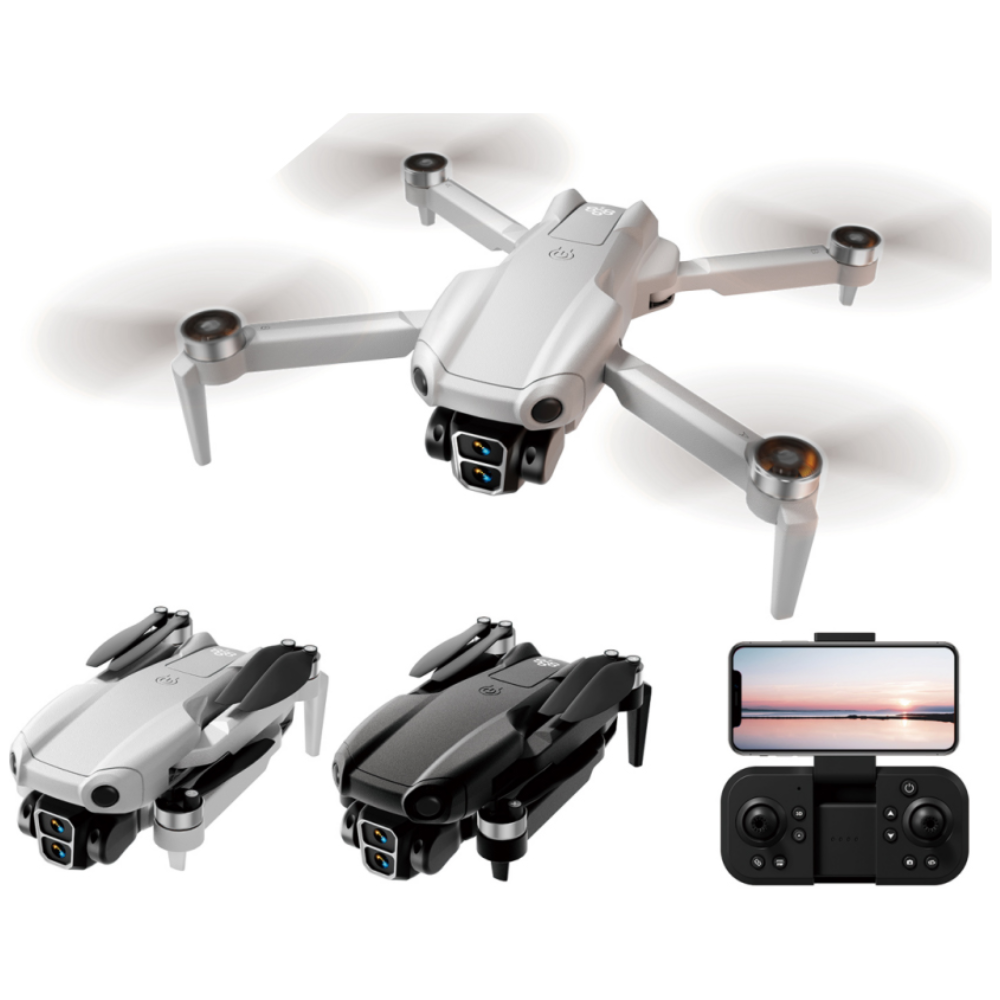 A888 Pro Drone 4K Dual Camera, Brushless Motors, 90° Electric Tilt, Optical Flow Hovering, 1000m WiFi FPV, Foldable Lightweight Design