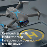 AE7 Drone, Dual 2K HD Camera, Foldable, WiFi Live View, Optical Flow, Gesture Control