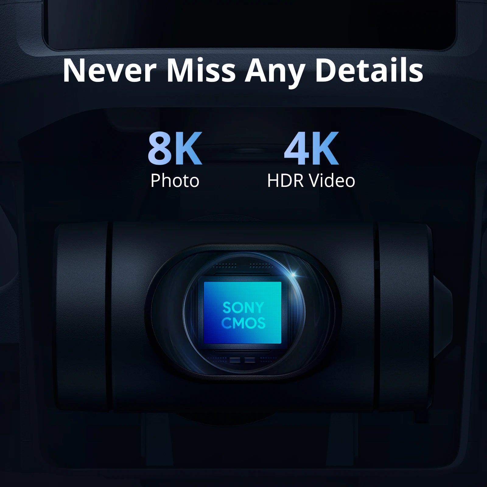 ATOM 2 8K Drone, AI Tracking, 48MP Sony Sensor, 3-Axis Stabilized Gimbal, 10KM Transmission, 32-Min Flight