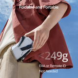 ATOM 4K Drone, Sony CMOS Camera, 3-Axis Gimbal Stabilization, GPS Smart Return, AI Visual Tracking, 6KM Range, 29-Min Flight, Level 5 Wind Resistance