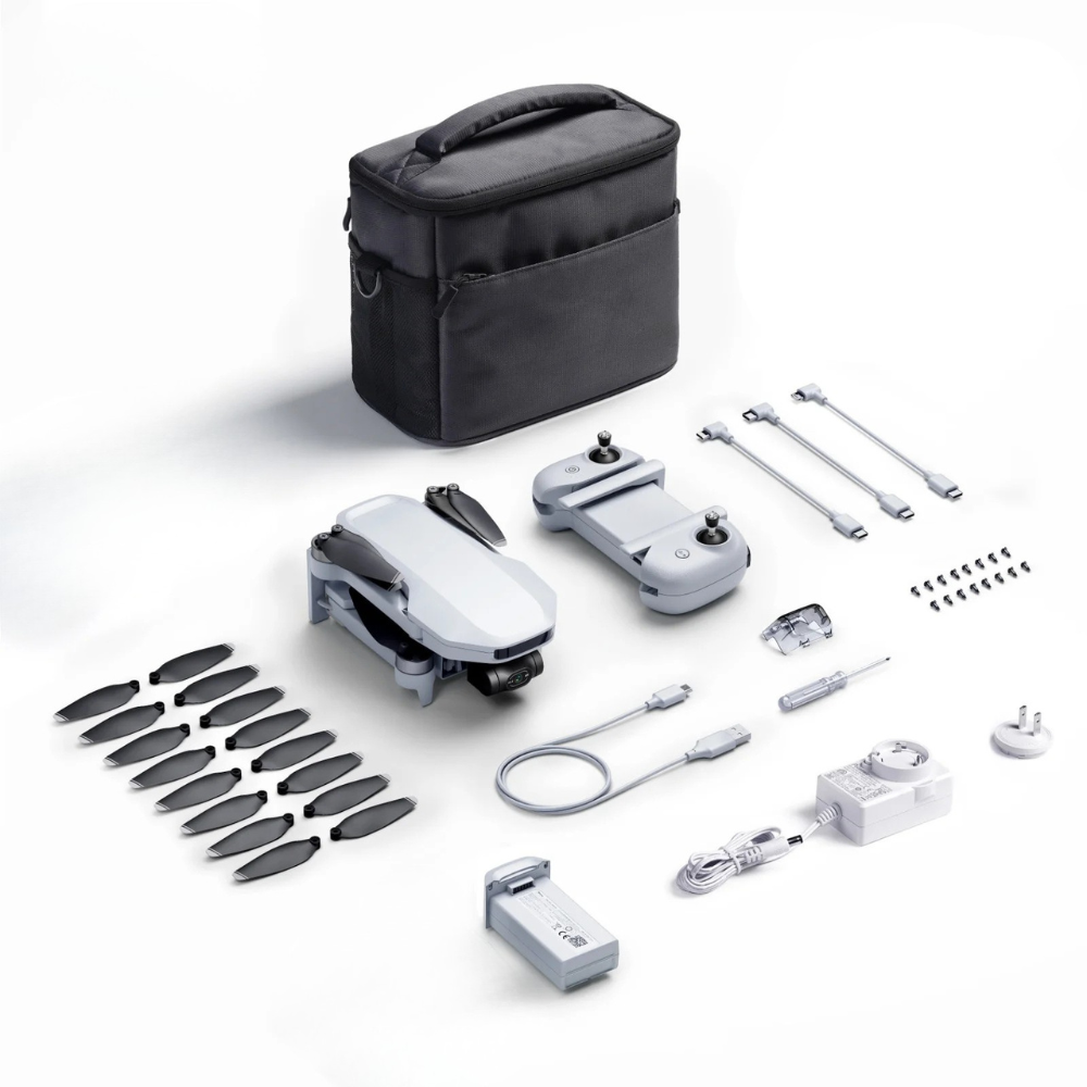 ATOM 4K Drone, Sony CMOS Camera, 3-Axis Gimbal Stabilization, GPS Smart Return, AI Visual Tracking, 6KM Range, 29-Min Flight, Level 5 Wind Resistance