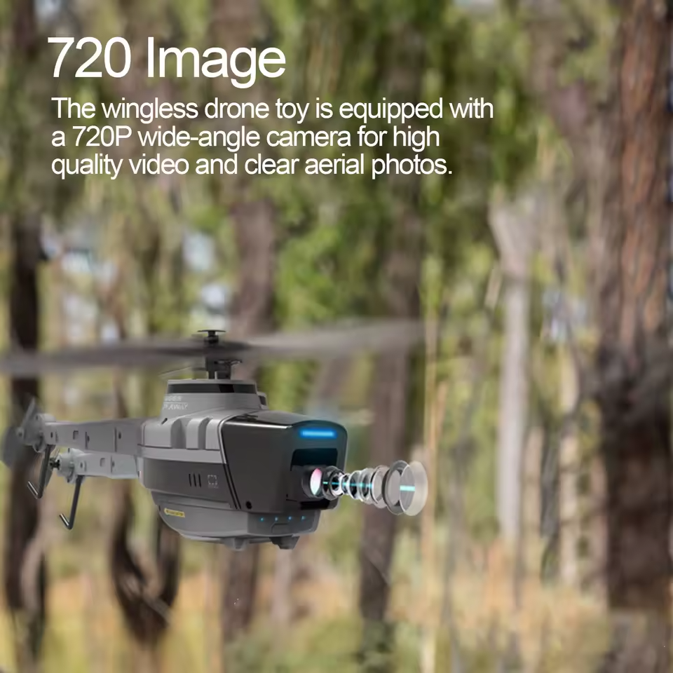 C127 RC Helicopter with 720P HD Camera 6 Axis Gyro Optical Flow Positioning Aileronless Single Rotor Drone