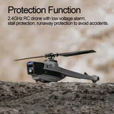 C127 RC Helicopter with 720P HD Camera 6 Axis Gyro Optical Flow Positioning Aileronless Single Rotor Drone
