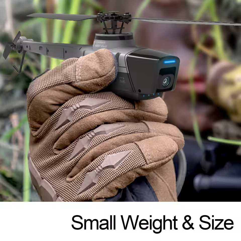 C127 RC Helicopter with 720P HD Camera 6 Axis Gyro Optical Flow Positioning Aileronless Single Rotor Drone