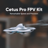 Cetus FPV Kit, Brushed Quadcopter, LiteRadio2 SE Transmitter, VR02 FPV Goggles, Altitude Hold, Beginner Friendly