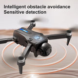 D18 Professional 4K Drone, Dual Camera 150° Electric Tilt, Screen Remote 4.3”, Brushless Motors, Obstacle Avoidance, 5G WiFi FPV