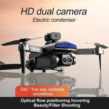 D6 Pro Drone 8K Dual Camera, 5-Sided Obstacle Avoidance, Brushless Motors, Foldable, EIS Stabilization