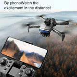 D6 Pro Drone 8K Dual Camera, 5-Sided Obstacle Avoidance, Brushless Motors, Foldable, EIS Stabilization