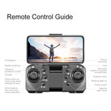 D6 Pro Drone 8K Dual Camera, 5-Sided Obstacle Avoidance, Brushless Motors, Foldable, EIS Stabilization