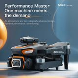 DRONE GT5 with promotional text on a blurred background