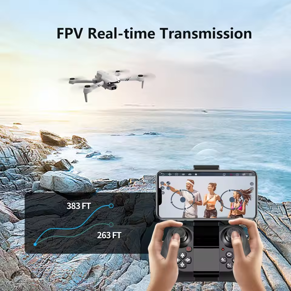 F10 Drone 4K Professional GPS, Foldable 5G WiFi Quadcopter, Dual Camera, Smart Flight, Brushless Motor, Long Range
