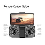 F198 Foldable Drone 1080P Dual Camera, Brushless Motors, WiFi FPV, Optical Flow