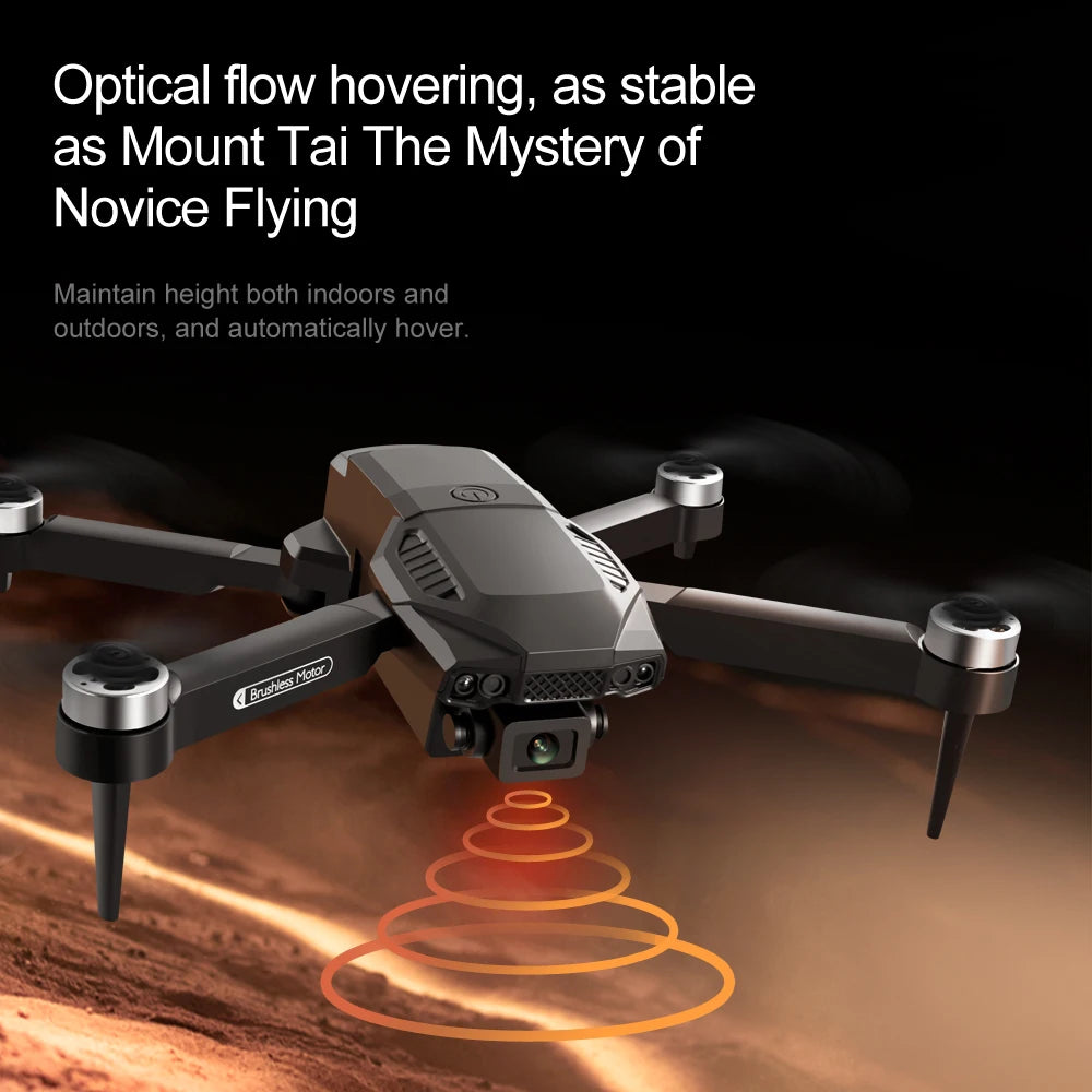 F198 Foldable Drone 1080P Dual Camera, Brushless Motors, WiFi FPV, Optical Flow