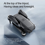 F198 Foldable Drone 1080P Dual Camera, Brushless Motors, WiFi FPV, Optical Flow