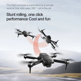 F198 Foldable Drone 1080P Dual Camera, Brushless Motors, WiFi FPV, Optical Flow