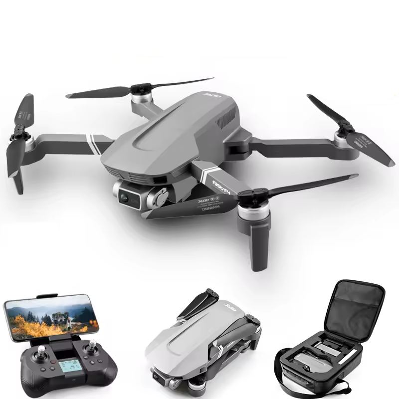 F4 Drone 4K GPS 5G WiFi Quadcopter, Dual Axis Gimbal Camera, Foldable Brushless Drone, Smart Flight Modes, Long Range