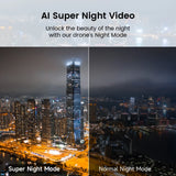 FIMI X8 Tele Max Drone 48MP Dual Sony Camera, 20KM Range, 30x Hybrid Zoom, 4K 60FPS HDR, 3-Axis Gimbal, AI Night Video