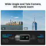 FIMI X8 Tele Max Drone 48MP Dual Sony Camera, 20KM Range, 30x Hybrid Zoom, 4K 60FPS HDR, 3-Axis Gimbal, AI Night Video