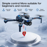 GT8 Drone 8K Dual Camera, GPS, Brushless Motor, 4.3” FPV Screen Remote, Laser Obstacle Avoidance, Optical Flow Hover, Smart Battery Level Indicator
