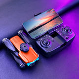 K102 Max Drone, 4K Dual Camera, Optical Flow Stabilization, Obstacle Avoidance, WiFi Live View
