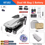 KF102 Max Drone, GPS, Optical Flow, 8K Camera 2-Axis Gimbal, Foldable Brushless Quadcopter, Obstacle Avoidance, Smart Flight Modes