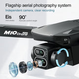 M10 Drone 8K Dual Camera, Brushless Motor, 5G FPV Transmission, Screen Remote Control, EIS Stabilization, Long Flight Performance, Easy to Use
