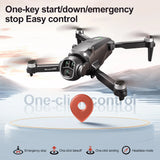 M7 Drone 8K Dual Camera, Brushless Motors, GPS, 4.3” Screen Remote FPV, 5G WiFi, Optical Flow Hover, 90° Tilt Lens, Foldable Design