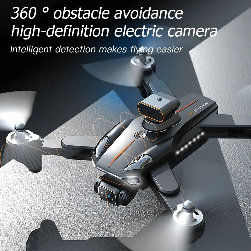 P11 GPS Drone 8K HD Camera, 360° Obstacle Avoidance, Foldable, 10KM Range, 35-Min Flight