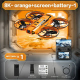 A21Pro Drone 8K HD Camera, 5.6-Inch Screen Remote Controller, 180° Adjustable Camera, 1104 Brushless Motor, Optical Flow, 5.8G FPV, 3000m Control Range