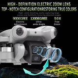 S101 Drone 8K Dual Camera, 5G WiFi, ESC Gimbal, Laser Obstacle Avoidance, Brushless, Screen Remote, GPS, Long Flight Time